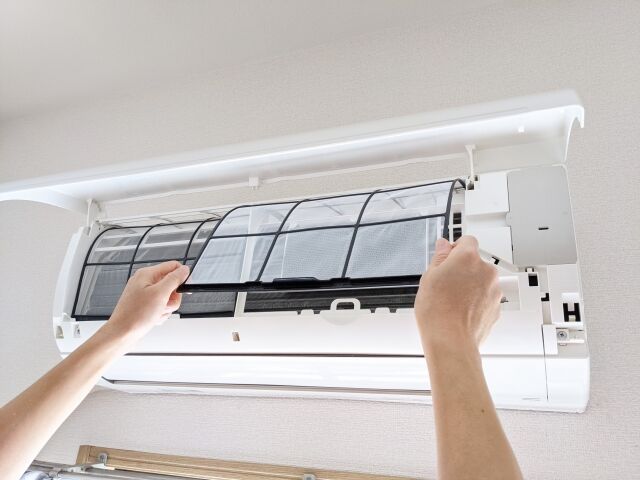 エアコンのフィルター
