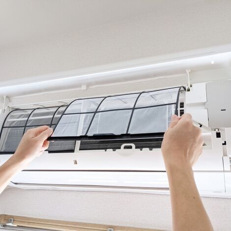 エアコンの掃除